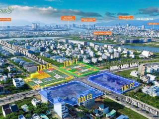 Bán căn hộ cc fours tower, 2,5 tỷ sở hữu căn hộ 2 phòng ngủ  view pháo hoa trung tâm thành phố
