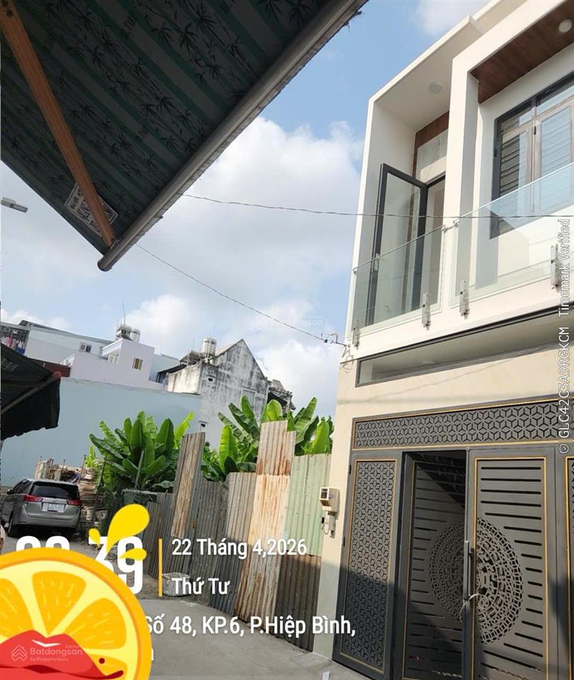 Siêu phẩm nhà mới 100% hẻm xe hơi tận cửa hiệp bình chánh