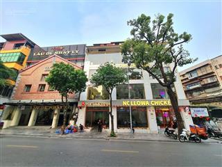 Cho thuê shophouse time city, 220m2 x 6 tầng, mặt tiền 30m, thông sàn, thang máy, ngã tư sầm uất