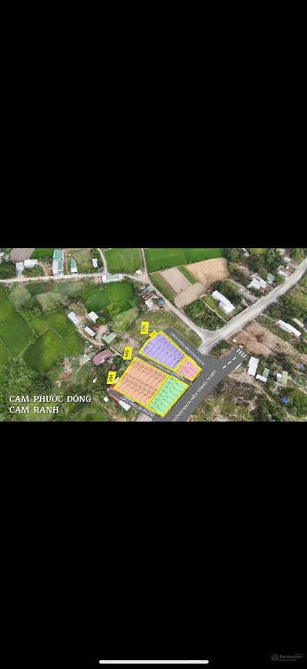 Bán đất tại phường ba ngòi, cam ranh, 1,3 tỷ, 110m2, view đẹp