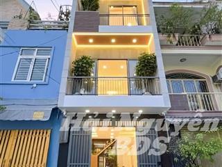 Nhà đẹp 4 tầng có thang máy mặt tiền đường số khu cư xá ngân hàng q7