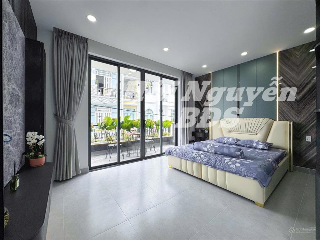 Nhà 4 tầng 5m x 20m, hẻm xe hơi huỳnh tấn phát  nhà bè  gần q7