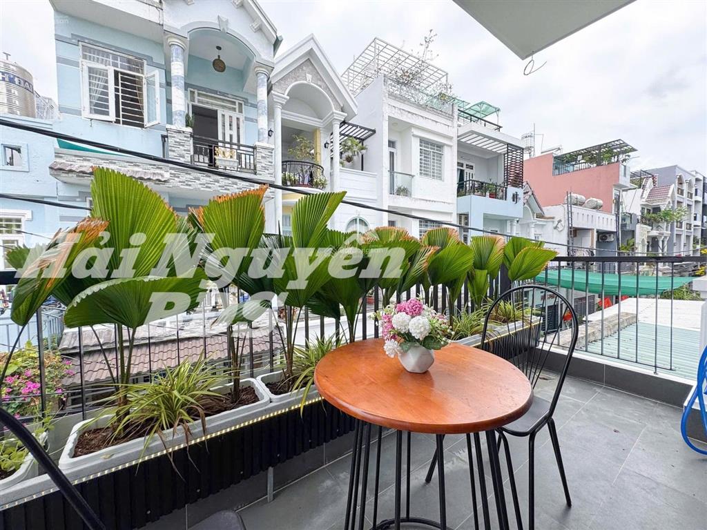 Nhà 4 tầng 5m x 20m, hẻm xe hơi huỳnh tấn phát  nhà bè  gần q7