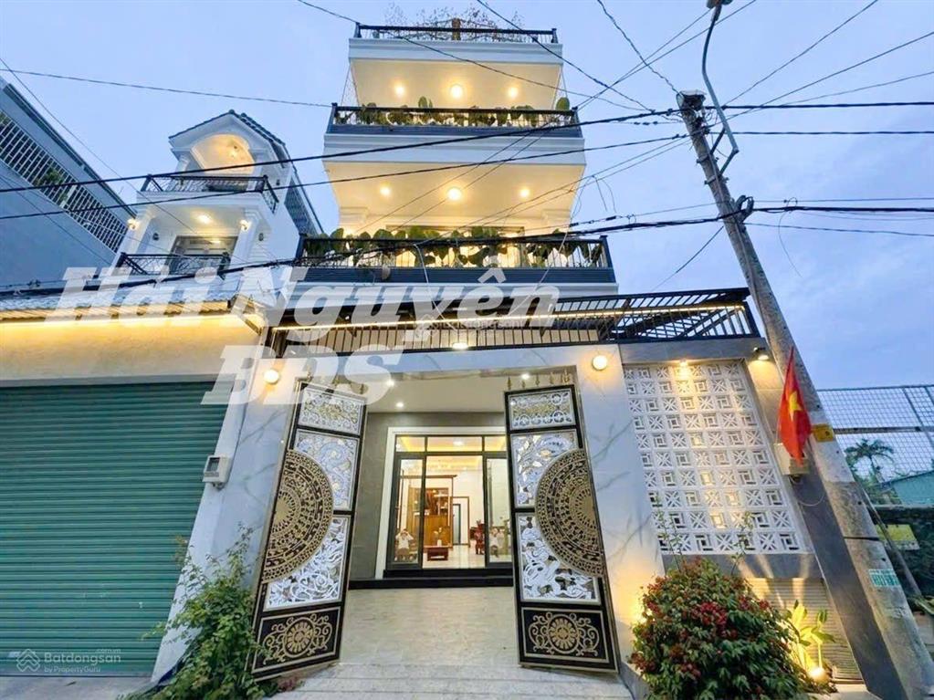 Nhà 4 tầng 5m x 20m, hẻm xe hơi huỳnh tấn phát  nhà bè  gần q7