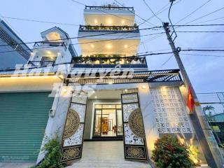 Nhà 4 tầng 5m x 20m, hẻm xe hơi huỳnh tấn phát  nhà bè  gần q7