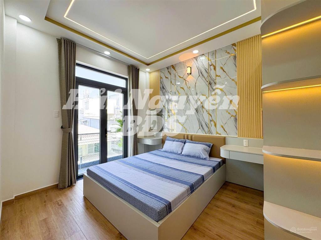 Nhà 4 tầng ngang 6.5 x 10m, huỳnh tấn phát, gần phú mỹ hưng