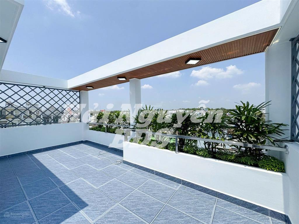 Nhà 4 tầng ngang 6.5 x 10m, huỳnh tấn phát, gần phú mỹ hưng
