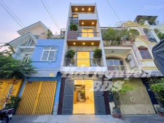 4 tầng mặt tiền đường số cư xá ngân hàng q7  có thang máy