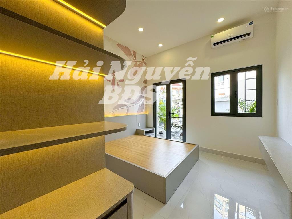 Nhà mới đẹp 1 lầu hẻm 4m trần xuân soạn q7  cạnh q4