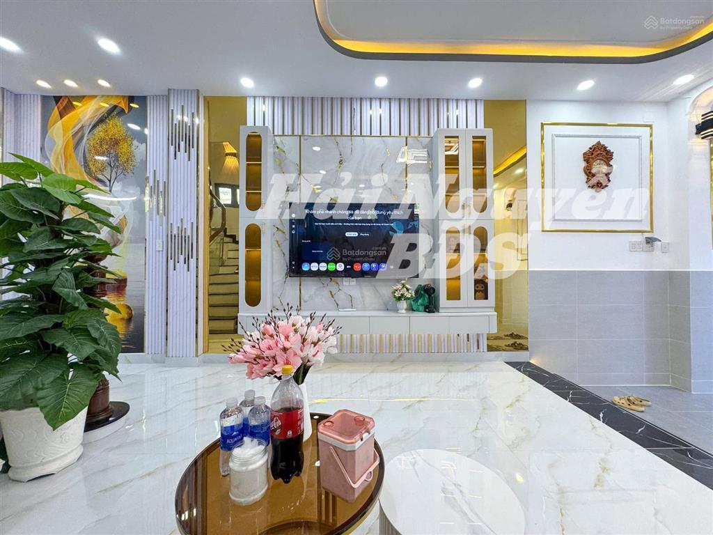 Nhà 4 tầng mặt tiền kinh doanh hẻm xe hơi huỳnh tấn phát. 4m x 16m  8 tỷ 900
