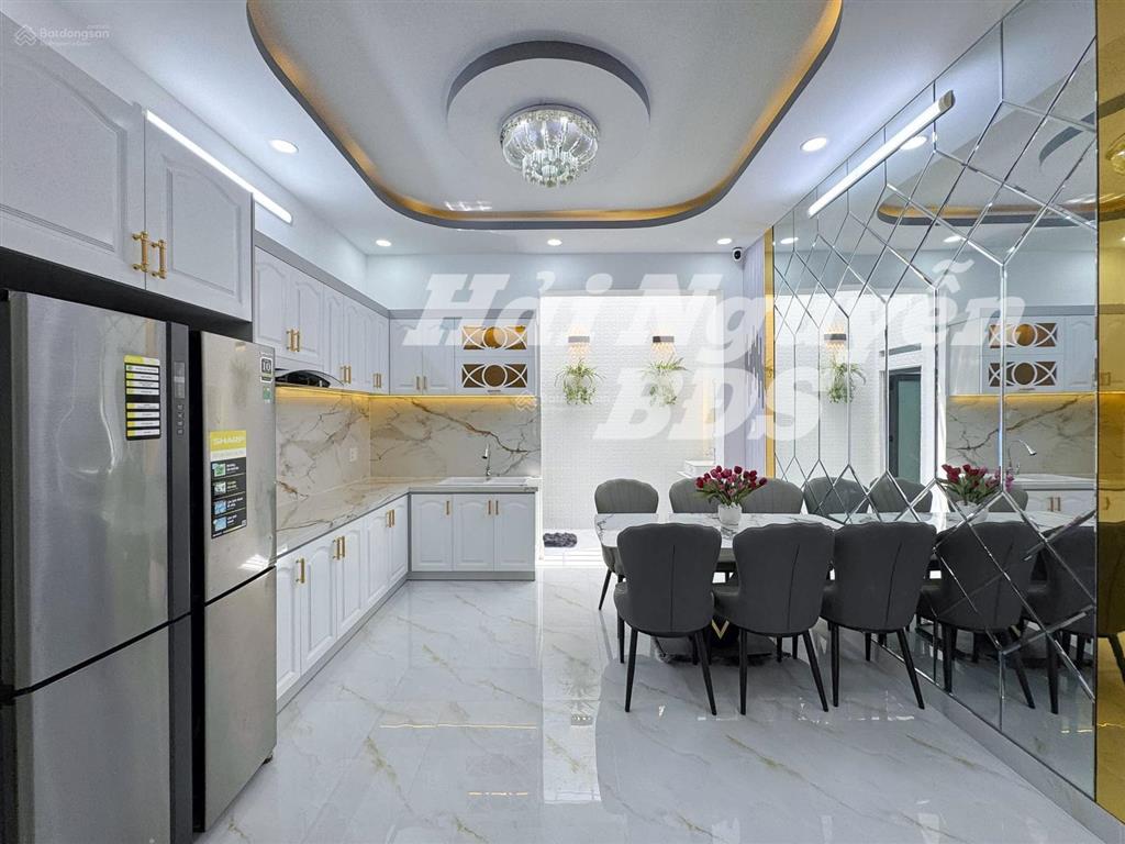 Nhà 4 tầng mặt tiền kinh doanh hẻm xe hơi huỳnh tấn phát. 4m x 16m  8 tỷ 900