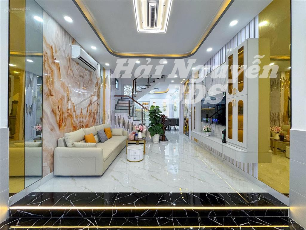Nhà 4 tầng mặt tiền kinh doanh hẻm xe hơi huỳnh tấn phát. 4m x 16m  8 tỷ 900