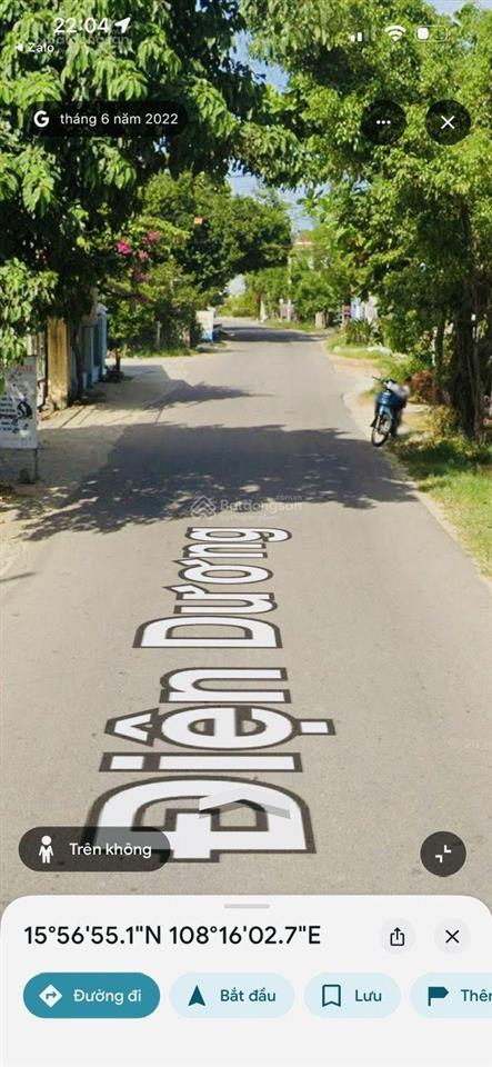 Mặt tiền đường 7.5m dũng sĩ điện ngọcđà nẵng 169m2 sát biển và giáp đường lạc l quân giá chỉ 3tỷ75