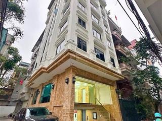 Bán tòa nhà 9 tầng liễu giai dt 110m x 9t, 2 mặt tiền, ô tô tránh, đầy đủ pccc & gpxd, nhỉnh 66 tỷ