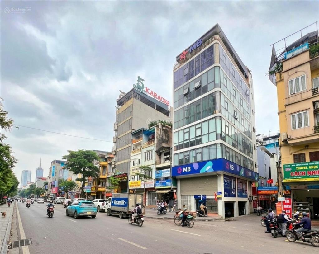 [siêu phẩm building] đất hoàng quốc việt dt 120m2, mt 8m, view vườn hoa giá nhỉnh 40 tỷ
