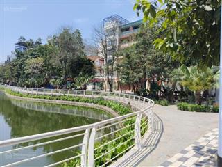 [siêu phẩm mặt hồ] trịnh công sơn, dt 138m2, view hồ sen thơm ngát, 2 mặt thoáng, giá nhỉnh 80 tỷ