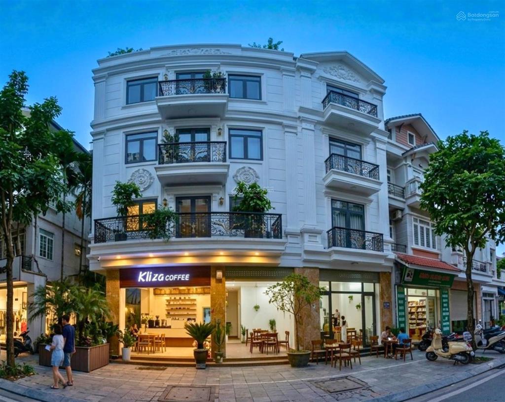 (hoa hậu tây hồ) mặt phố trịnh công sơn, dt 130m2, view vườn hoa, 2 mặt tiền, giá nhỉnh 79 tỷ