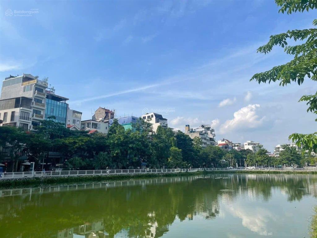 (hoa hậu tây hồ) mặt phố trịnh công sơn, dt 130m2, view vườn hoa, 2 mặt tiền, giá nhỉnh 79 tỷ