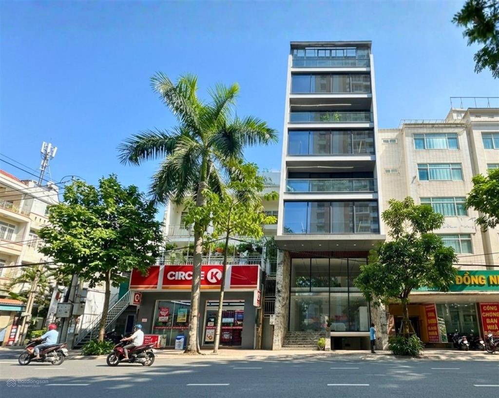 [siêu phẩm building] mặt phố thái thịnh dt 140m2, mt 7m, 7 tầng thang máy, dòng tiền 200tr/tháng