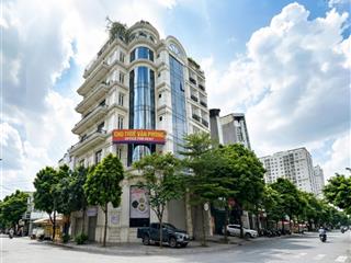 [đất vàng mặt phố] trần thái tông, cầu giấy dt 270m2, mt 10m, nở hậu, building hạng a 24 tỷ/ 1 năm