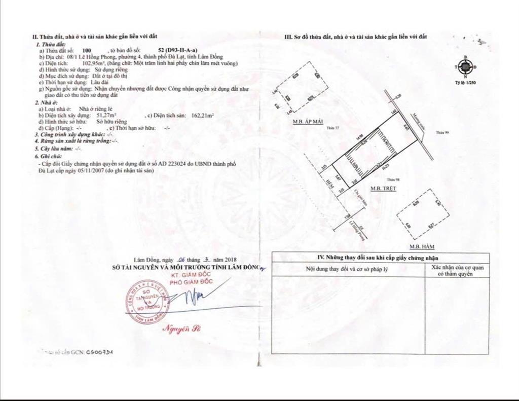 Bán khách sạn/chdv hẻm ô tô nhỏ đường lê hồng phong, phường 4, đà lạt