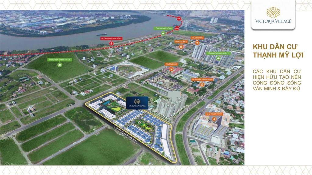 Kẹt ngân hàng cần bán căn hộ 2pn victoria village  mặt tiền trương văn bang  quận 2