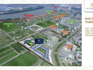 Kẹt ngân hàng cần bán căn hộ 2pn victoria village  mặt tiền trương văn bang  quận 2