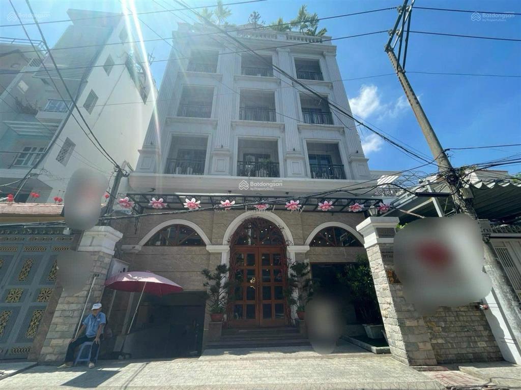 Bán toà chdv 1 hầm 5 lầu, thang máy, lê văn thọ, p9. (12mx19m) giá 39.5 tỷ tl
