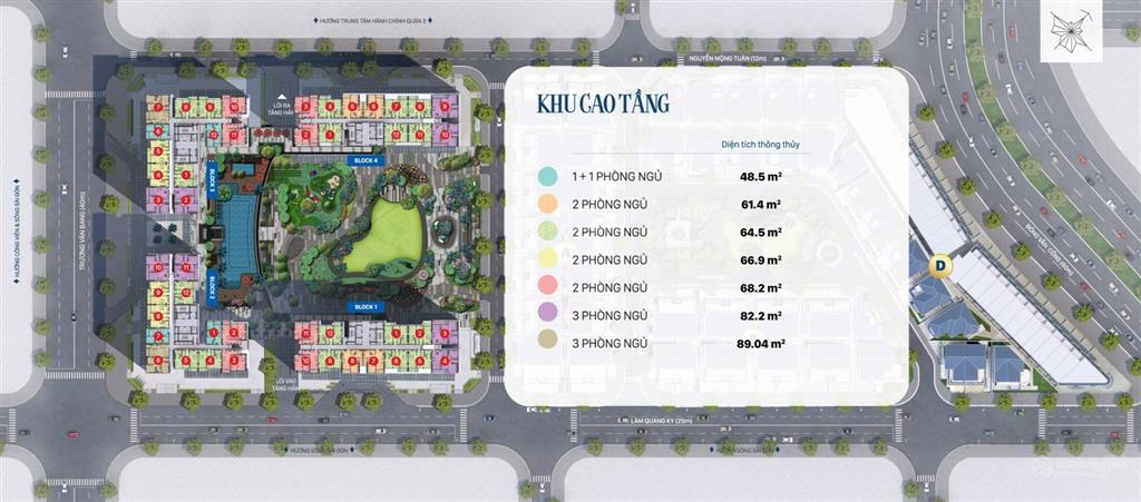 Chính chủ bán nhanh 2pn victoria village 64m2 giá 6.4 tỷ, view thoáng mát