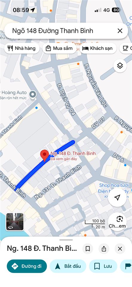 Nhà đất đẹp  giá hợp lí khu mộ lao, hà đông