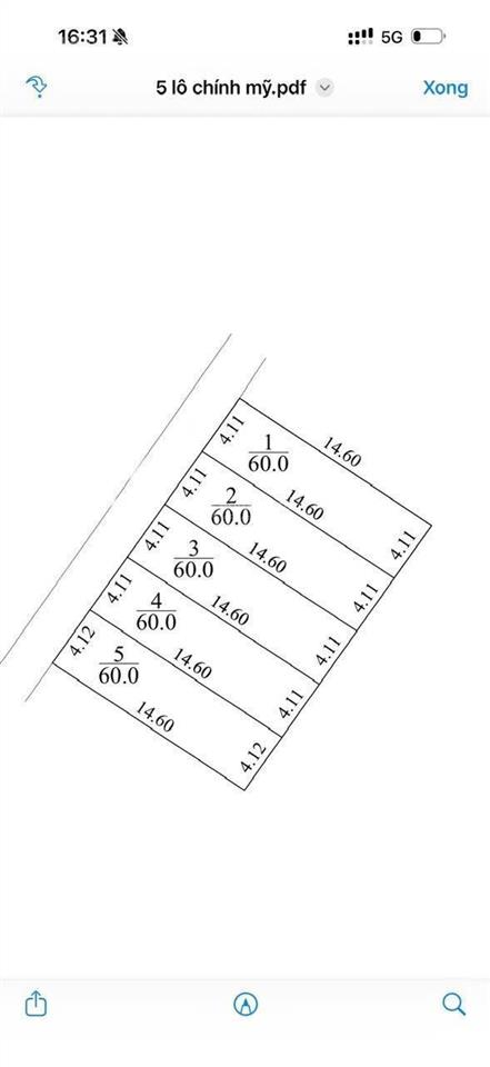 Bán đất tại đường tỉnh lộ 352, hải phòng, giá cực chất 685 triệu, 60m2