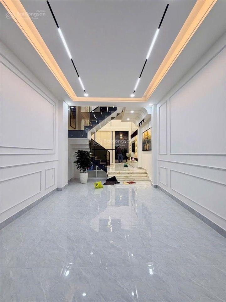 Nhà 5 tầng tặng full nội thất đường tl 37 p. thạnh lộc, q.12 dt 52m2 (4mx13m)đường 7m 6,59tỷ