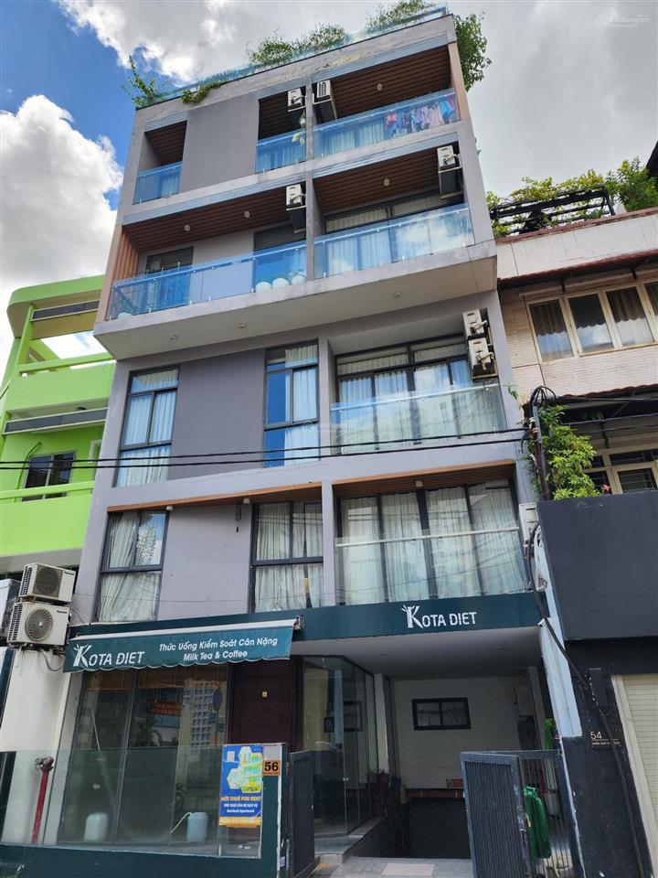 Nợ bank bán gấp hạ giá 10 tỷ  mt trần quang khải, q1  dt 6x23m  cn 124m2  ct hầm, 6 tầng