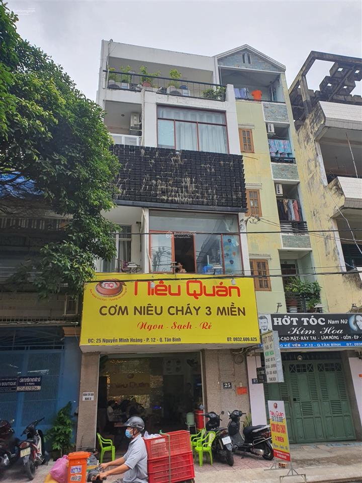 Hạ 4 tỷ  mt hot nguyễn minh hoàngk300, tân bình  dt 4x20m vuông a4  cn đủ  4 tầng  15.8 tỷ