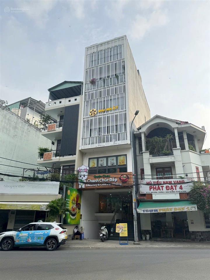 Hạ giá 7 tỷ còn 20.9 tỷ  siêu phẩm tòa nhà vp lê văn sỹ, q3  dt 5 x 17m  hầm 7 tầng thang máy