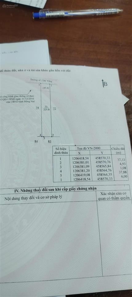 Bán đất khu dân cư hiện hữu  suối cát, xuân lộc