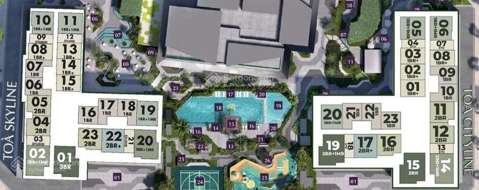 Bán siêu phẩm studio lph trục hoa hậu 13. view trọn triển lãm, hồ, cầu, pháo hoa, sát ga metro