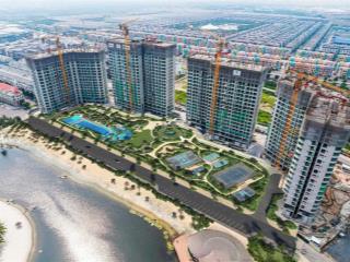 Căn góc 2pn kính cong 70.7m2 4.2 tỷ  tầng trung 2x view hồ tạo sóng và ngắm pháo.  0978 351 ***