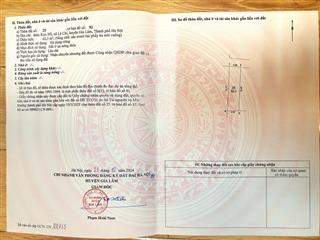 Chính chủ cần tiền bán gấp đất lệ chi gia lâm, 63m, 2x tỉ sổ đỏ chính chủ, giá tốt,  0981 406 ***