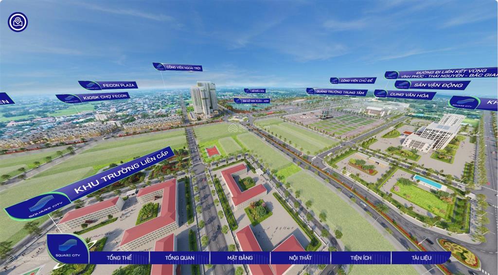 Siêu dự án kđt nam thái 195ha "trái tim" đang đập mạnh mẽ tại phía nam tỉnh thái nguyên