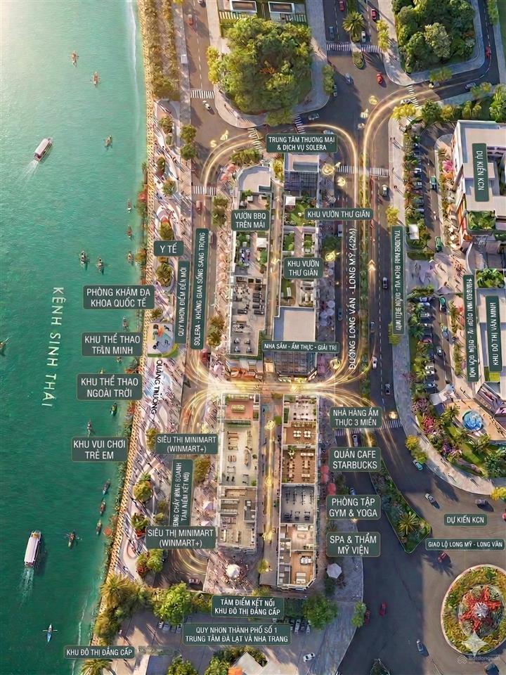 Bán shophouse tại solera quy nhơn, 23,6 tỷ, 299,4m2, pháp lý đầy đủ, uy tín