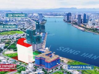 Peninsula đà nẵng 2pn view sông hàn  chỉ 61tr/m2  có hỗ trợ vay ngân hàng