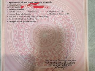 Bán lô đất nền gần chợ giang điền 100m2(5mx20m) cách khu cồng nghiệp giang điền 2km chỉ 750 triệu