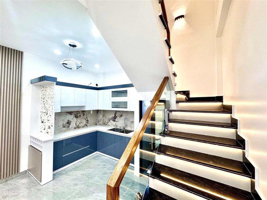 Bán nhà xây mới lê lợi 40m2, 4 tầng giá nhô 3 tỷ