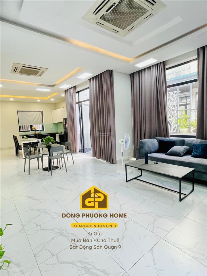 Bt song lập lucasta khang điền 5pn  liên phường q9  full nt có hồ cá koi  có phòng ngủ tầng trệt