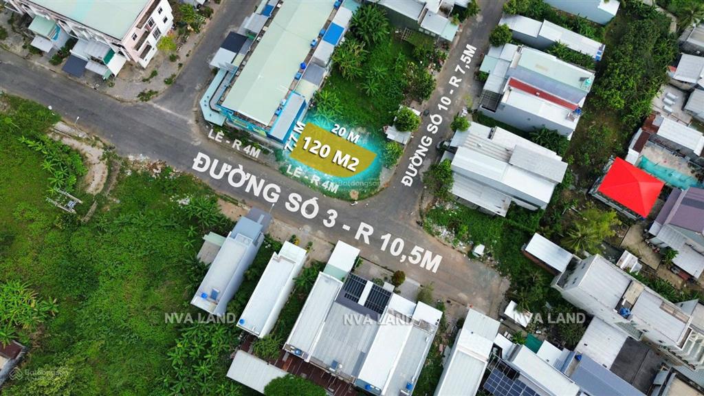 Bán lô góc 2 mặt tiền kdc an bình đường số 3 và số 10 | 120m2 | giá tốt