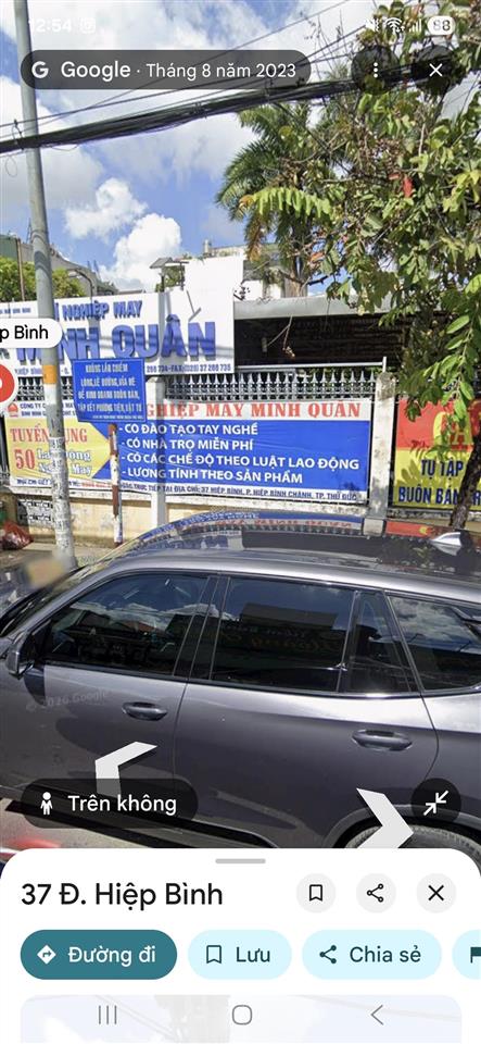 Mặt tiền đường hiệp bình. tổng 2000m2