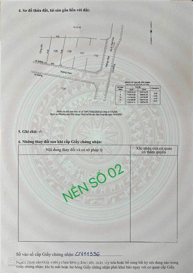 Đất shr ngay trung tâm chợ thới hoà sát kcn vĩnh lộc a. dt 5*17m full thổ cư