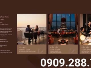 Căn hộ cao cấp 2pn hệ kính lowe cong full hight ôm trọn view panorama