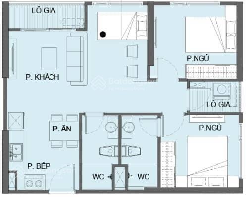 Hot, cần bán nhanh căn 2pn+/s10.07 căn số 11 view vườn nhật  chỉ 3,59 tỷ all in  0935 448 ***